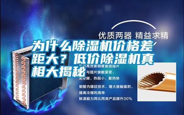 為什么除濕機價格差距大？低價除濕機真相大揭秘