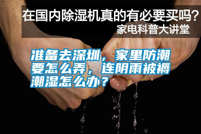 準(zhǔn)備去深圳，家里防潮要怎么弄，連陰雨被褥潮濕怎么辦？