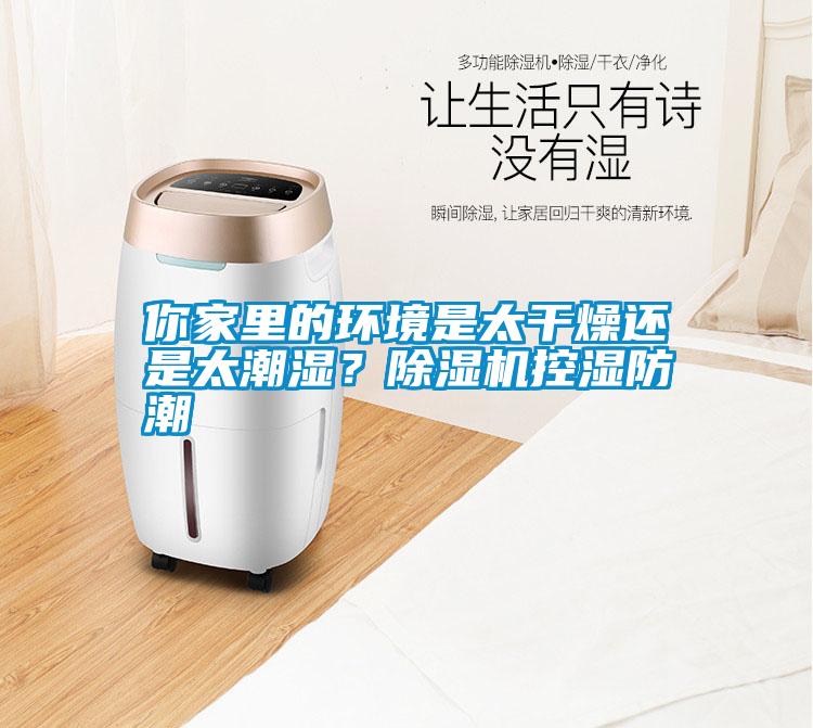 你家里的環(huán)境是太干燥還是太潮濕？除濕機(jī)控濕防潮