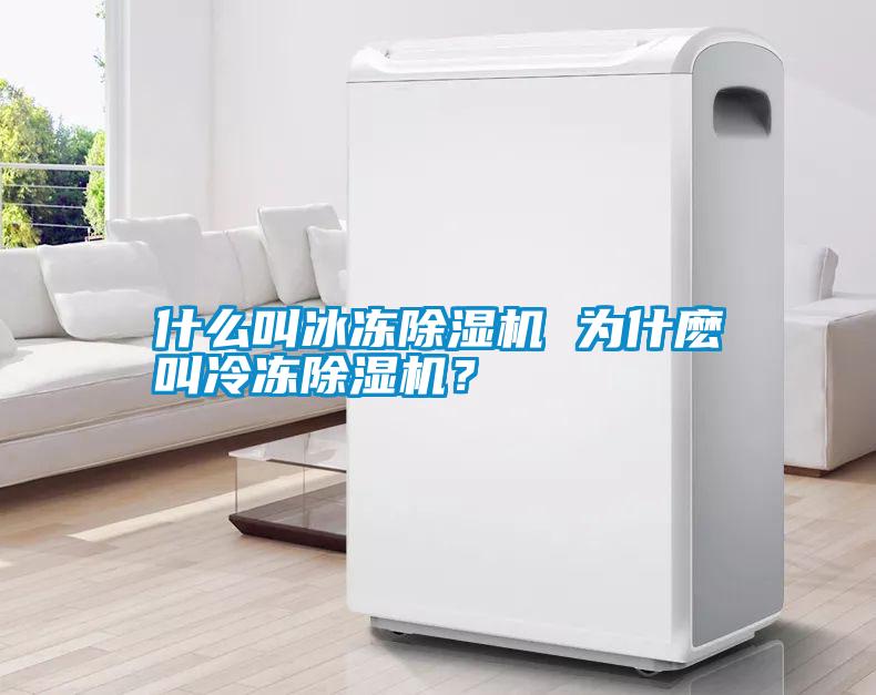 什么叫冰凍除濕機(jī) 為什麼叫冷凍除濕機(jī)？