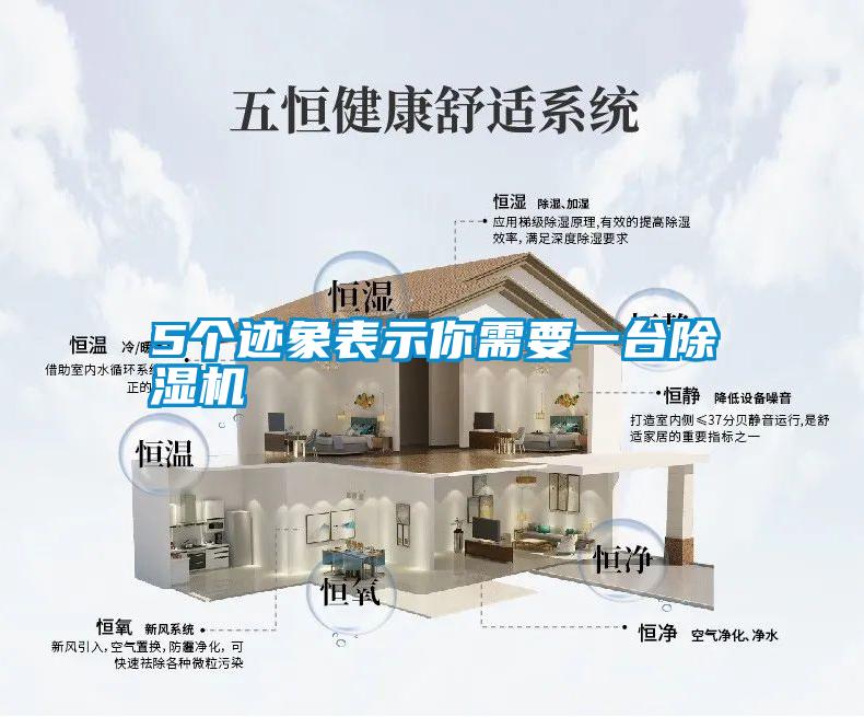 5個(gè)跡象表示你需要一臺除濕機(jī)