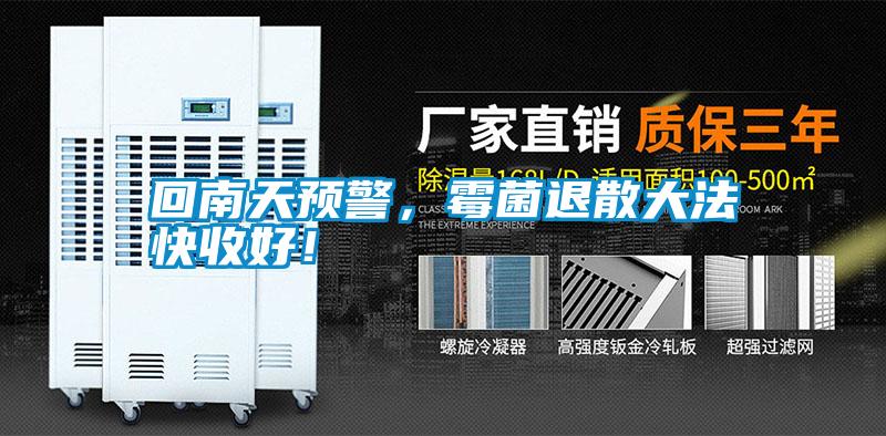 回南天預警，霉菌退散大法快收好！