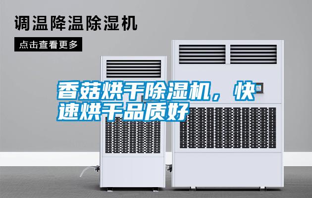 香菇烘干除濕機(jī)，快速烘干品質(zhì)好