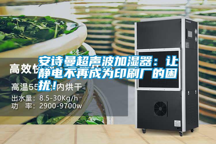 安詩曼超聲波加濕器：讓靜電不再成為印刷廠的困擾！