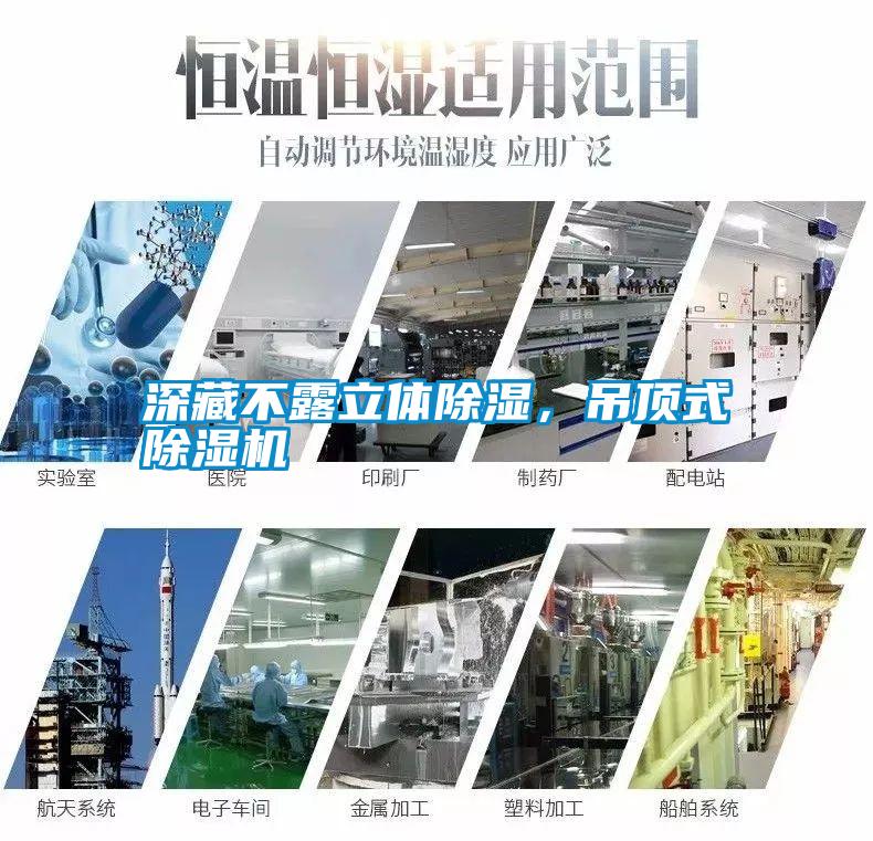 深藏不露立體除濕，吊頂式除濕機