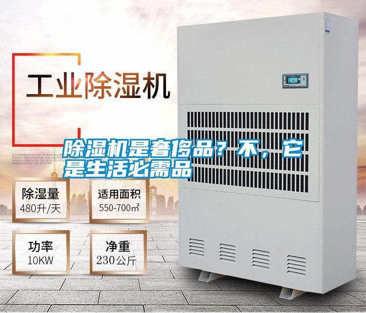 除濕機是奢侈品？不，它是生活必需品