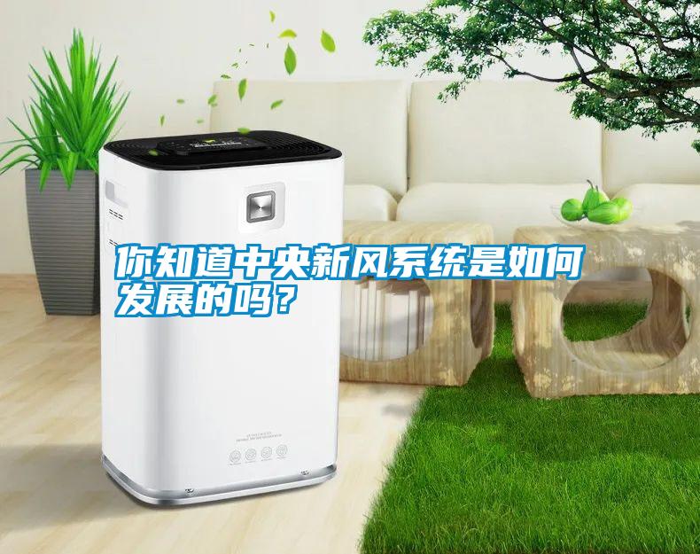 你知道中央新風(fēng)系統(tǒng)是如何發(fā)展的嗎？