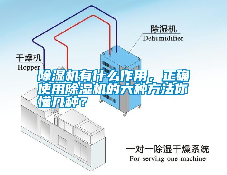 除濕機有什么作用，正確使用除濕機的六種方法你懂幾種？