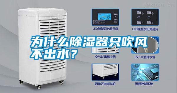 為什么除濕器只吹風不出水？