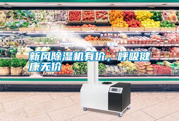 新風(fēng)除濕機(jī)有價(jià)，呼吸健康無(wú)價(jià)
