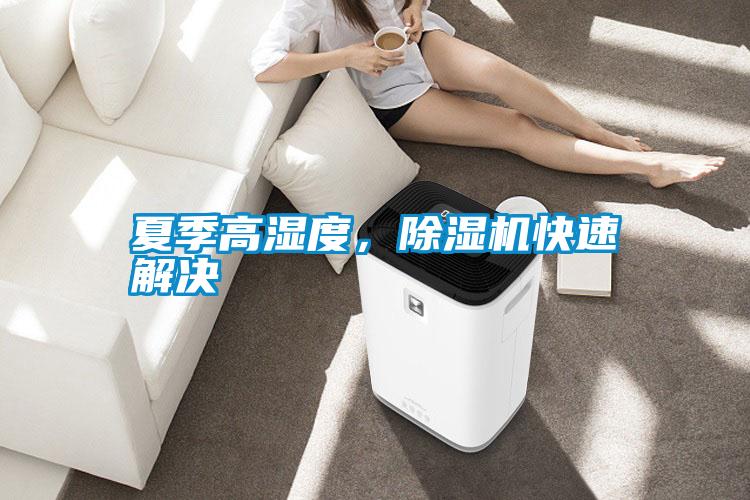 夏季高濕度，除濕機快速解決
