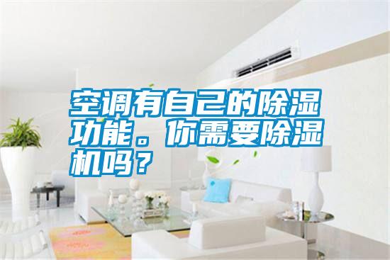 空調(diào)有自己的除濕功能。你需要除濕機嗎？