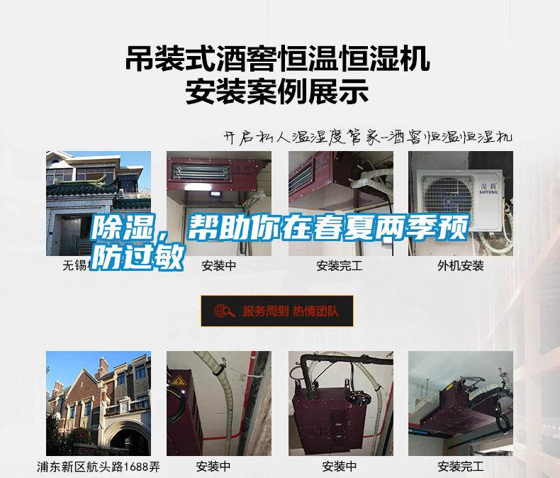 除濕，幫助你在春夏兩季預(yù)防過敏
