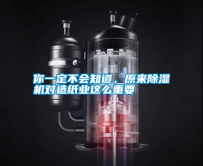 你一定不會(huì)知道，原來(lái)除濕機(jī)對(duì)造紙業(yè)這么重要