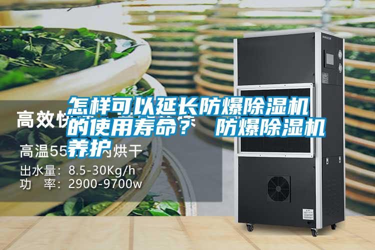 怎樣可以延長防爆除濕機(jī)的使用壽命？ 防爆除濕機(jī)養(yǎng)護(hù)