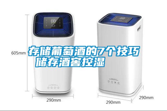 存儲葡萄酒的7個(gè)技巧 儲存酒窖控濕