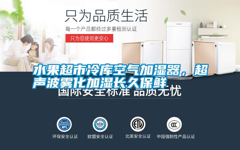 水果超市冷庫(kù)空氣加濕器，超聲波霧化加濕長(zhǎng)久保鮮