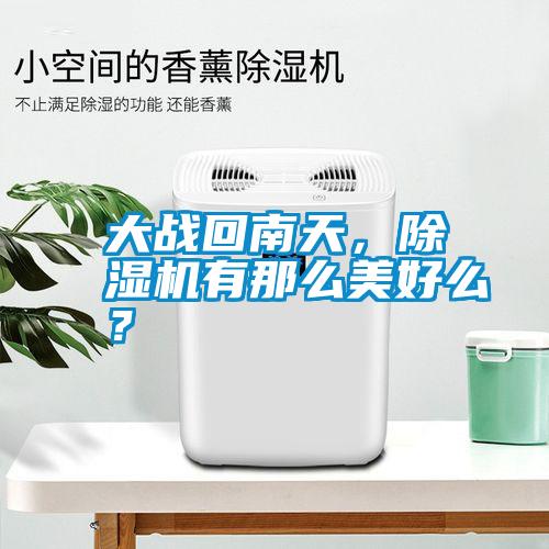 大戰(zhàn)回南天，除濕機(jī)有那么美好么？