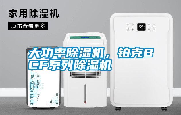 大功率除濕機(jī)，鉑克BCF系列除濕機(jī)