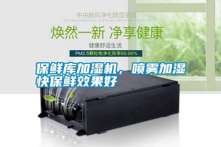 保鮮庫加濕機，噴霧加濕快保鮮效果好