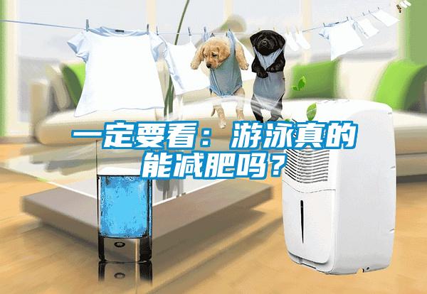 一定要看：游泳真的能減肥嗎？