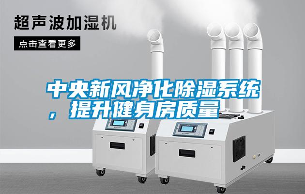 中央新風(fēng)凈化除濕系統(tǒng)，提升健身房質(zhì)量