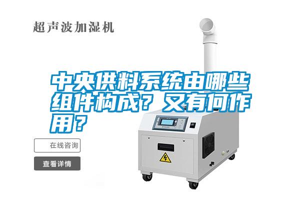 中央供料系統(tǒng)由哪些組件構(gòu)成？又有何作用？