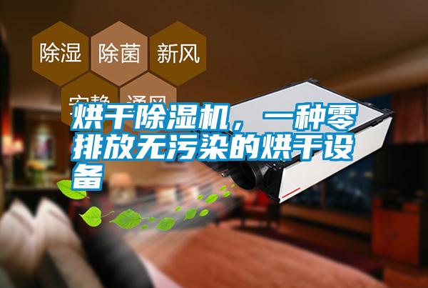 烘干除濕機，一種零排放無污染的烘干設(shè)備