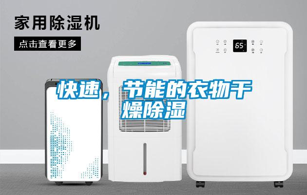快速，節(jié)能的衣物干燥除濕