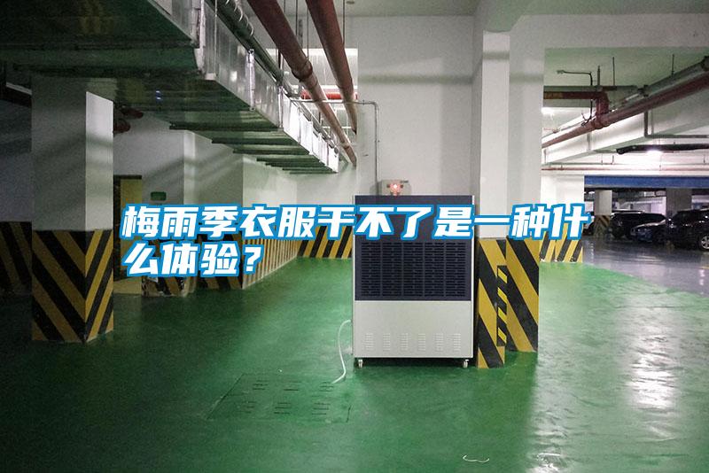 梅雨季衣服干不了是一種什么體驗？