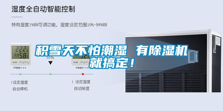 積雪天不怕潮濕 有除濕機(jī)就搞定！