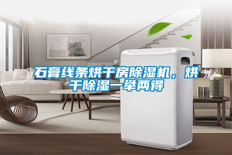 石膏線條烘干房除濕機，烘干除濕一舉兩得