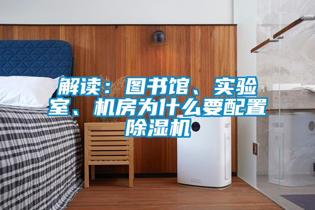 解讀：圖書館、實(shí)驗(yàn)室、機(jī)房為什么要配置除濕機(jī)