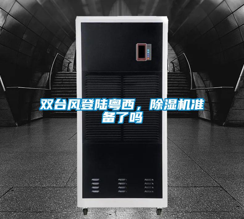 雙臺風(fēng)登陸粵西，除濕機準(zhǔn)備了嗎