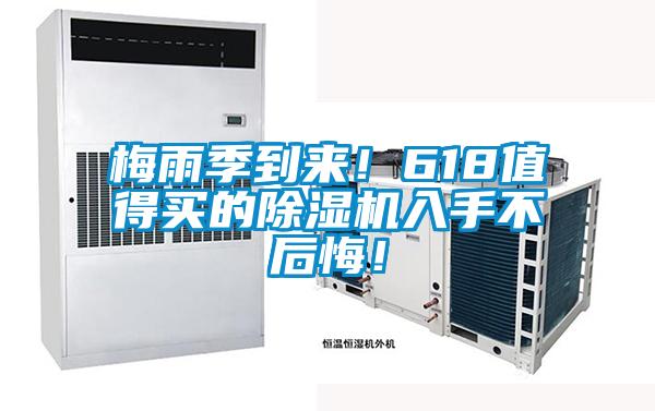 梅雨季到來！618值得買的除濕機(jī)入手不后悔！