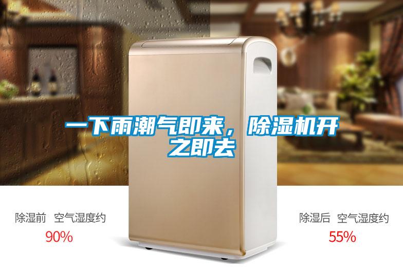 一下雨潮氣即來，除濕機(jī)開之即去