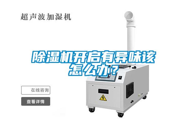 除濕機開啟有異味該怎么辦？