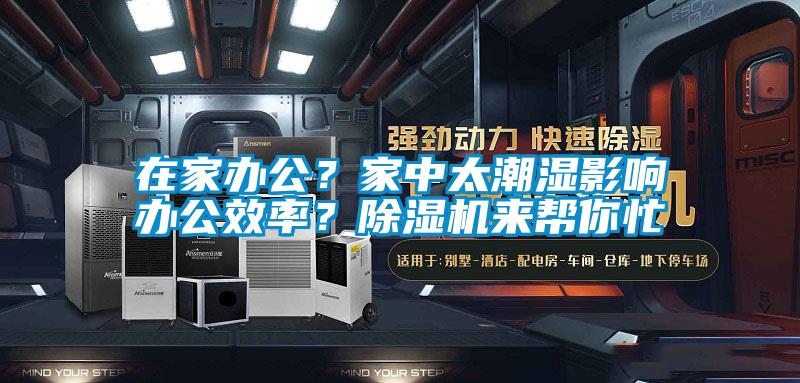 在家辦公？家中太潮濕影響辦公效率？除濕機來幫你忙