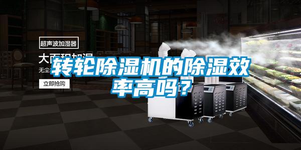 轉(zhuǎn)輪除濕機(jī)的除濕效率高嗎？
