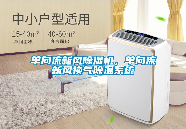 單向流新風(fēng)除濕機(jī)，單向流新風(fēng)換氣除濕系統(tǒng)