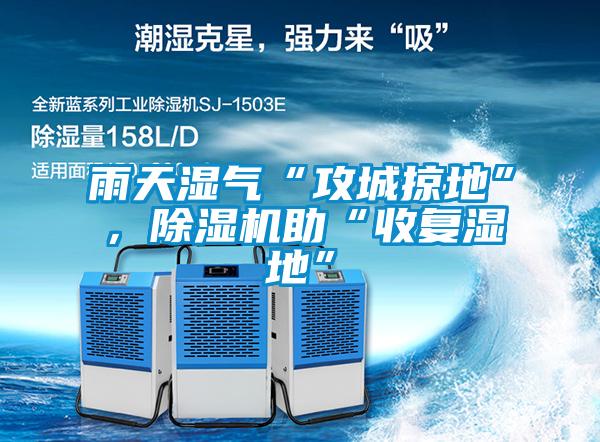 雨天濕氣“攻城掠地”，除濕機(jī)助“收復(fù)濕地”