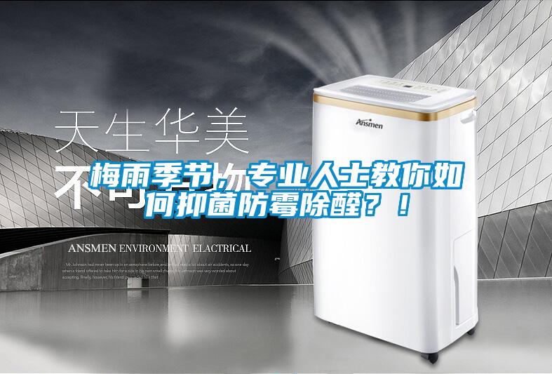 梅雨季節(jié)，專業(yè)人士教你如何抑菌防霉除醛？！