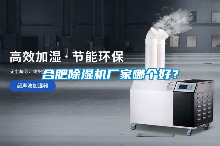 合肥除濕機廠家哪個好？