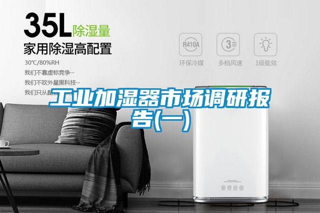 工業(yè)加濕器市場調研報告(一)