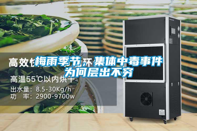梅雨季節(jié)，集體中毒事件為何層出不窮