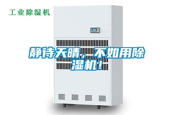 靜待天晴，不如用除濕機！