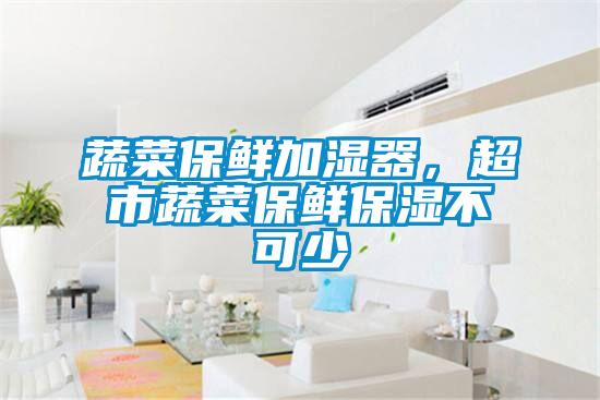 蔬菜保鮮加濕器，超市蔬菜保鮮保濕不可少