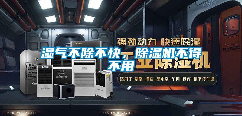 濕氣不除不快，除濕機(jī)不得不用