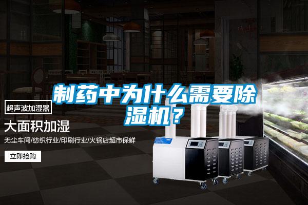 制藥中為什么需要除濕機(jī)？