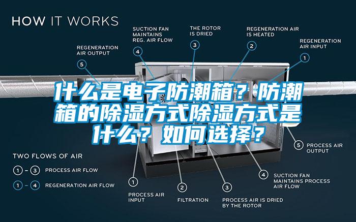 什么是電子防潮箱？防潮箱的除濕方式除濕方式是什么？如何選擇？
